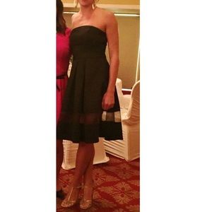 Black cocktail dress- express size 6